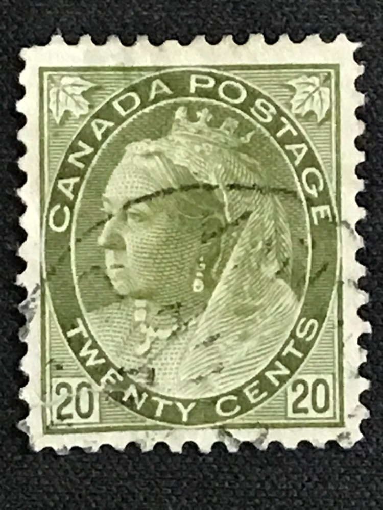Canada C #84 Used Faulty 1900