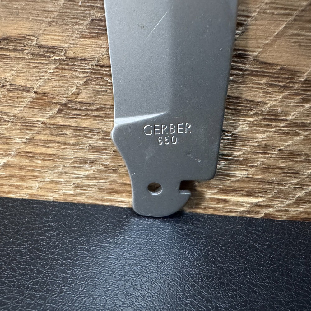 Gerber 650 Gator Replacement Knife Blade, Unsharpened Blank, Stainless - USA