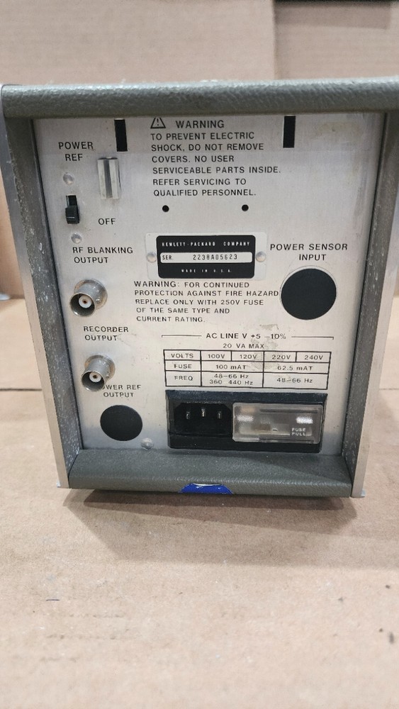 HP/Agilent 435B Power Meter CLEAN!