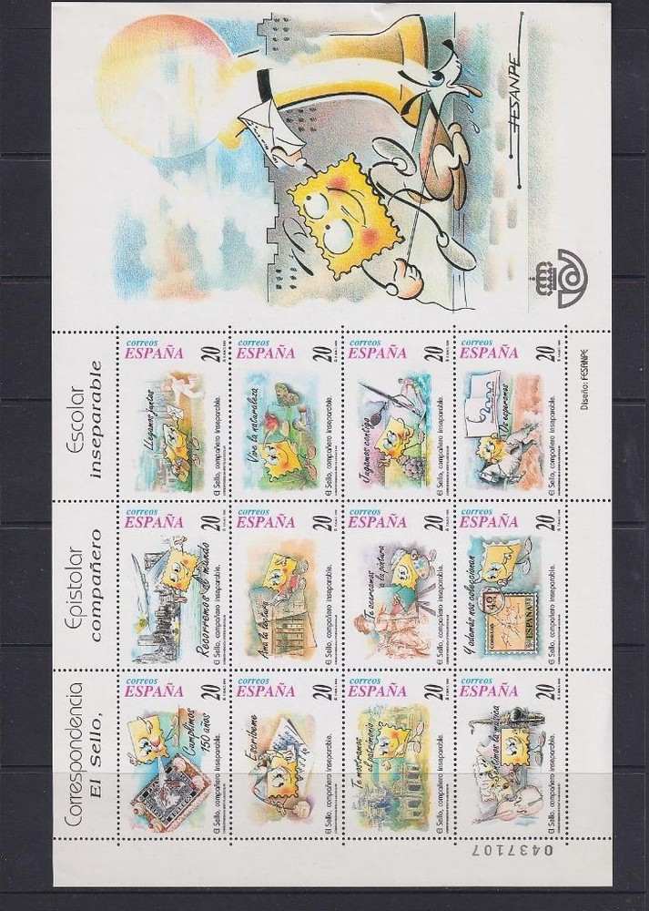Spain 1999 Stamps and Sheets, MNH. Mostly Fine condition.