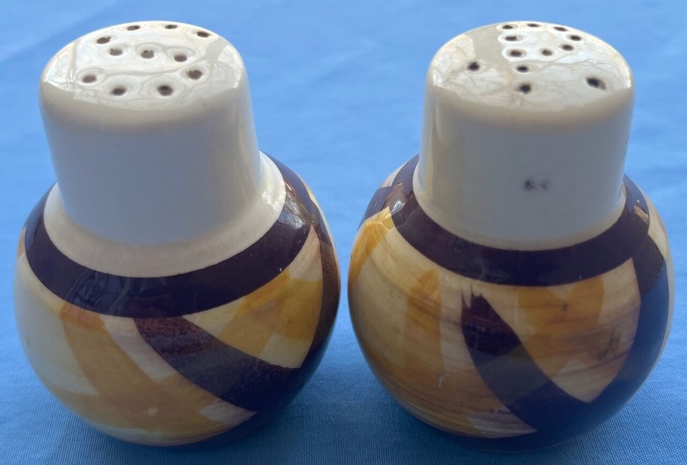 Vernonware Organdie Salt and Pepper Shakers