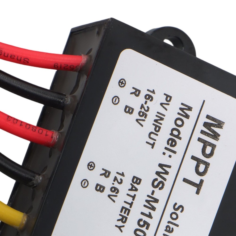 MPPT Solar Charge Controller 150W 12.6V Boost Waterproof Adjustable