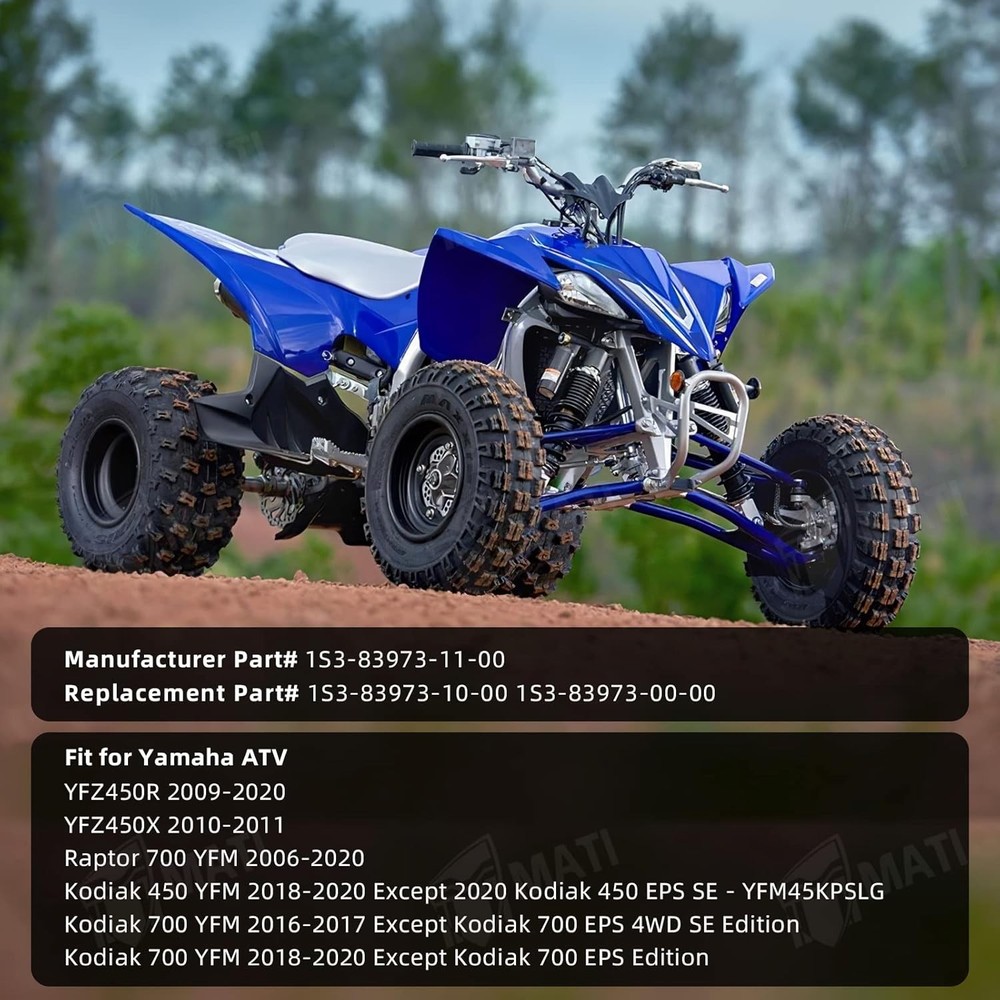 Left Handlebar Control Engine Start Run Off Headlight Switch for Yamaha ATV