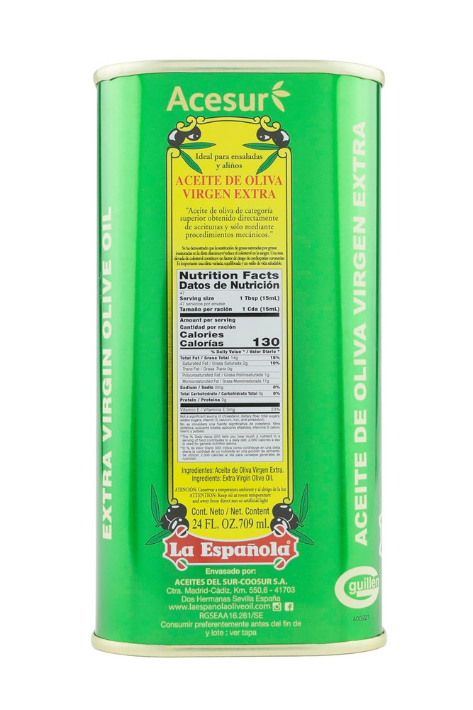 First Cold Pressed Extra Virgin Olive Oil, 24 OZ