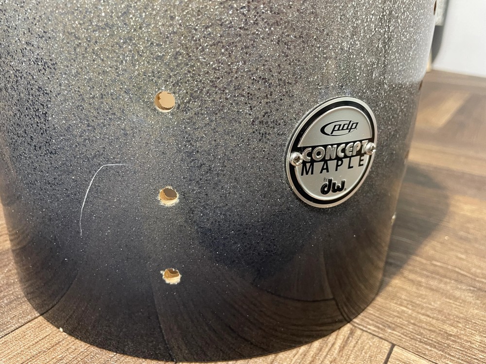 PDP Concept Maple 10”x8” Tom Drum Shell Bare Wood #LL60