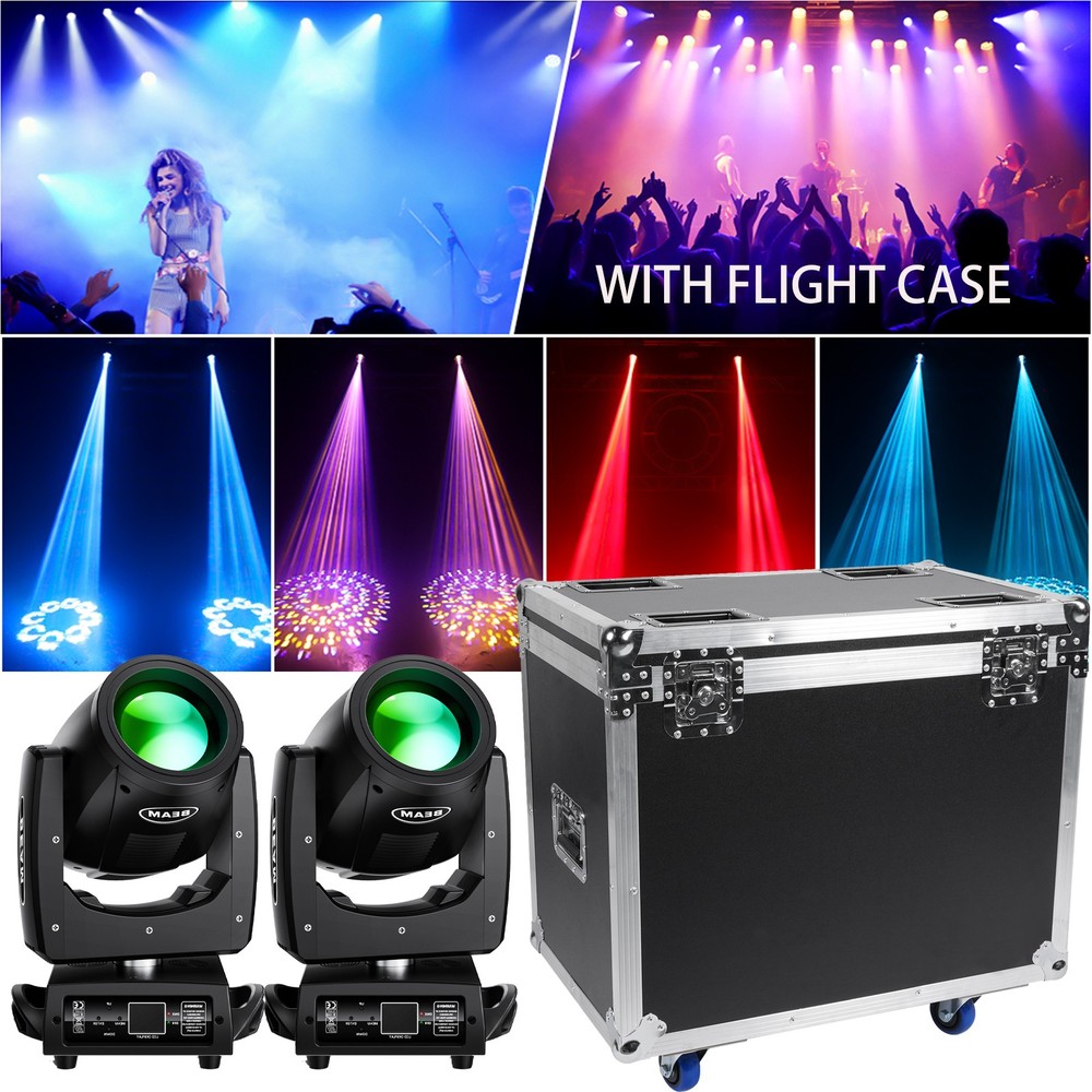 230W 7R Pattern Stage Light Beam Zoom Sharpy 24Prism Moving Head Light DMX Disco