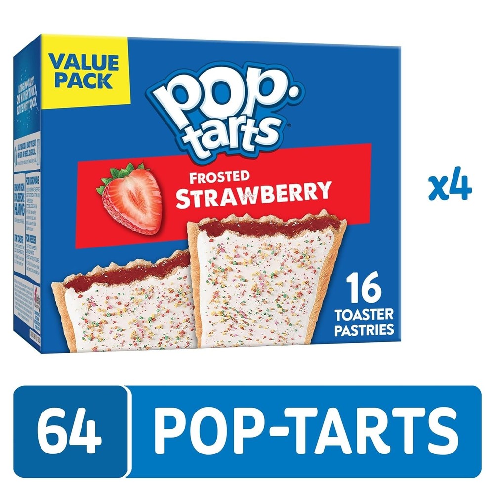 Value Pack Frosted Strawberry Breakfast Pastries