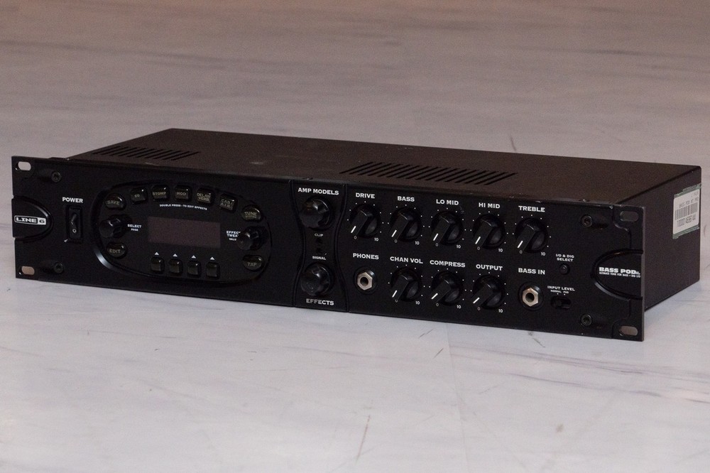 Line 6 Bass POD XT Pro Bass Guitar Effects Processor Used