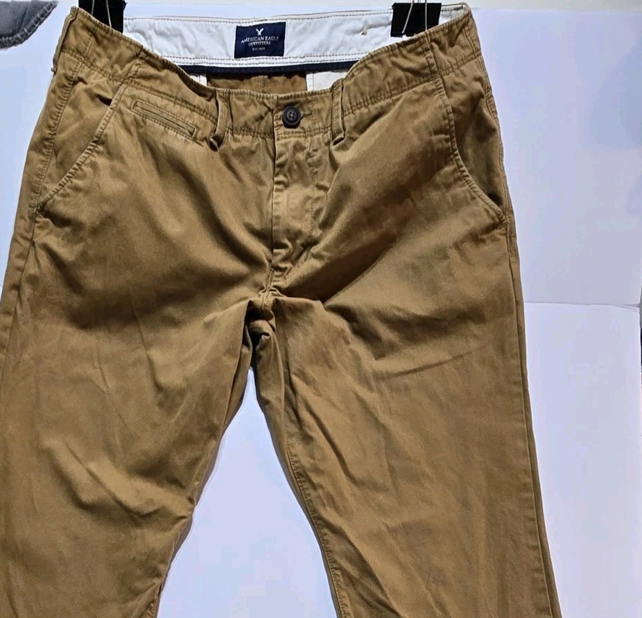 American Eagle Pants Mens 36x32 Original Straight Khakis 5 Pocket