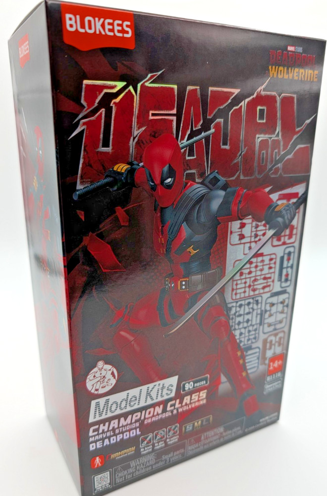 Blokees Marvel Deadpool & Wolverine Champion Class Deadpool Model Kit