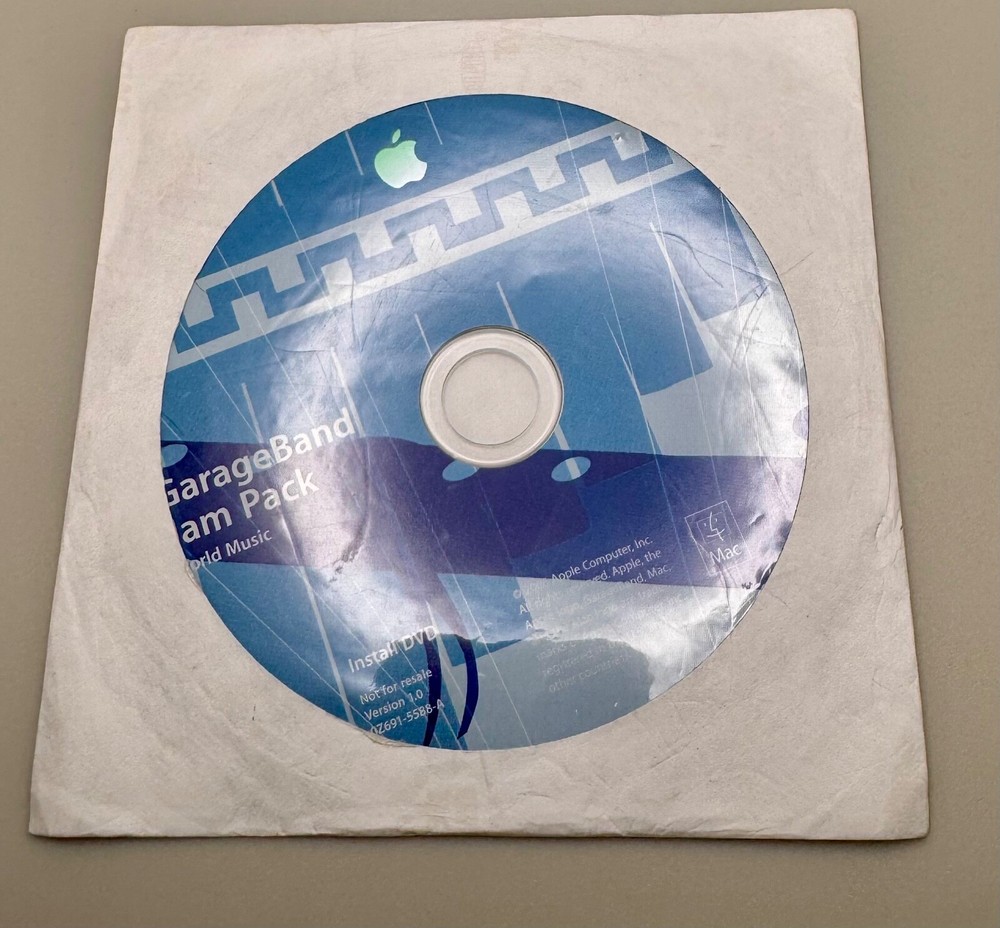 Apple GarageBand Jam Pack World Music Sealed