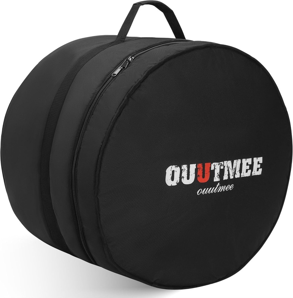 Professional 22"x18" Bass Drum Case with Luxurious Padding & Comfortable Straps