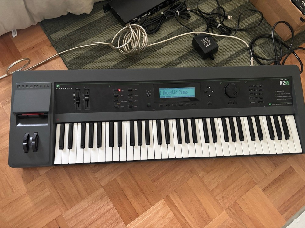 Kurzweil K2vx Workstation Synthesizer – V.A.S.T. Engine – Tested & Working