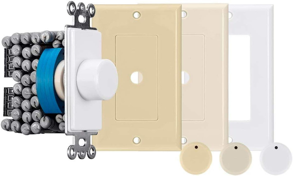 120-Watt Rotary Resistance Speaker Volume Control, 12-Position Switch, 36Db Atte