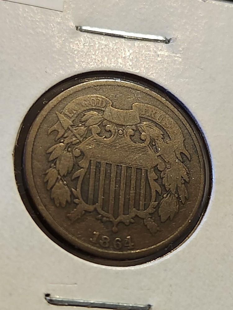 1864 Two Cent Piece