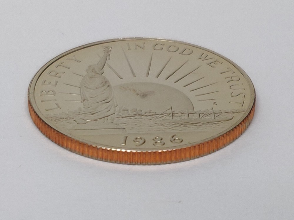 1986-S PROOF LIBERTY HALF DOLLAR