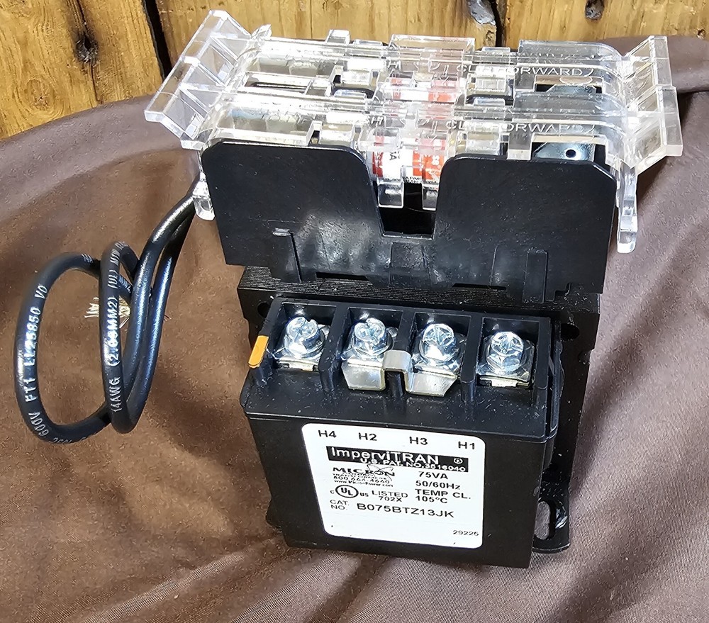 Micron ImperviTRAN Control Transformer B075BTZ13JK 75 VA SHIPS FREE A+ Condition