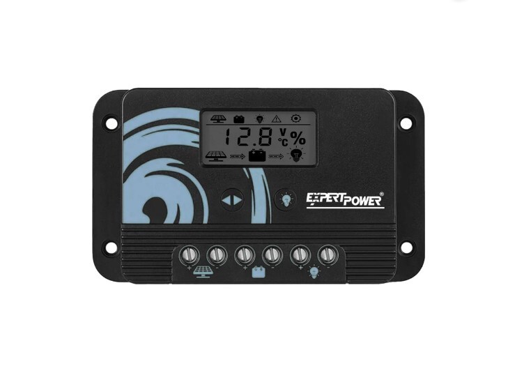 ExpertPower 20Amp 12V/24V PWM Solar Charge Controller