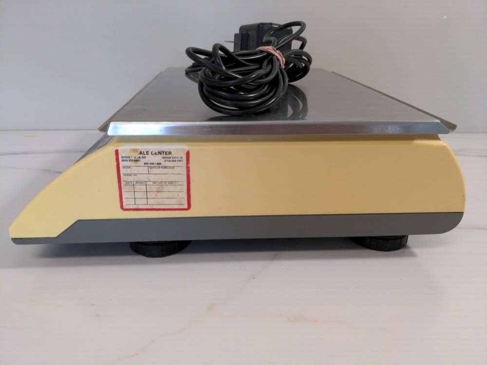 Mettler Toledo 8433 Digital Price Computing Deli Scale 30lb Front Rear Display