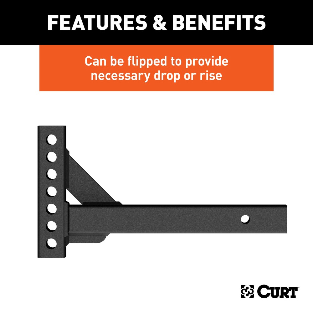 Weight Distribution Hitch Shank (2" Shank, 2" Drop, 6" Rise) 17103
