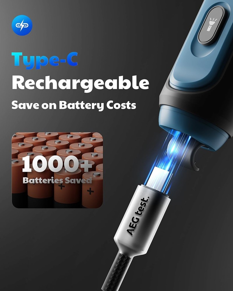 AGT-1988 Rechargeable Natural Gas Detector, Gas Leak Detector with TFT Displa...