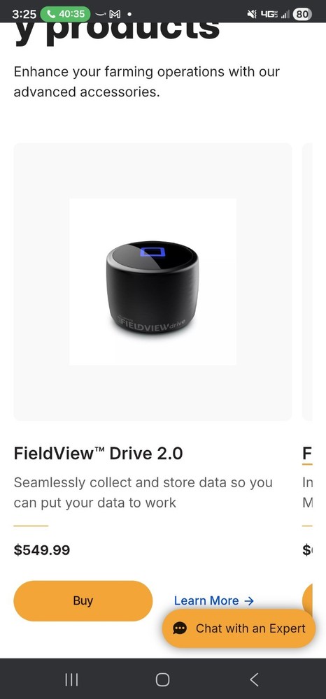 ☆NIB☆ Climate FieldView DRIVE Bluetooth Field Data Collection Device & Mount Kit