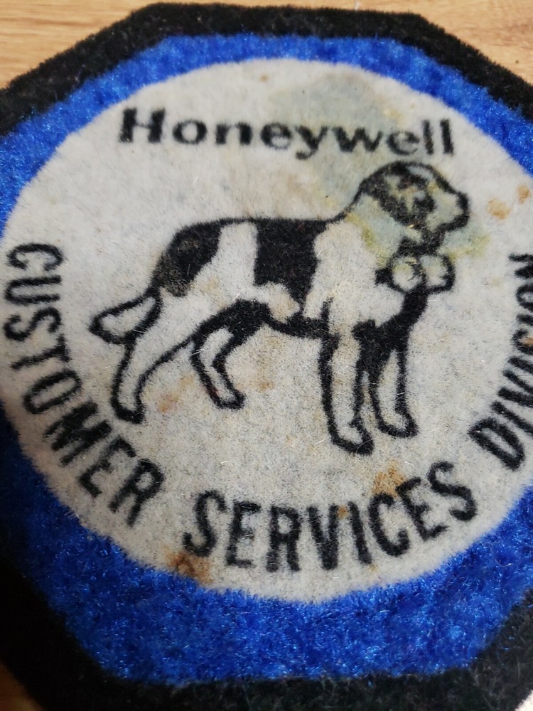 2 Vintage Honeywell Computer Promo Trivets