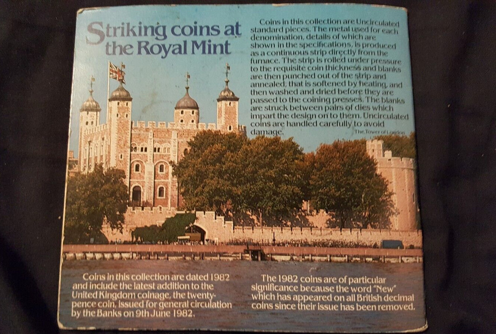 1982 United Kingdom Uncirculated Coin Collection