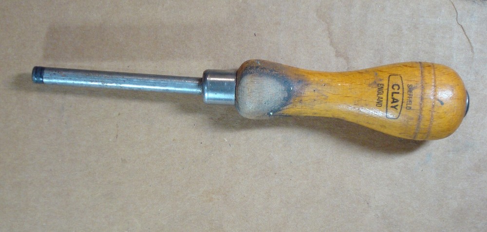 Sheffield Clay England 7.5” Shavehook blade Holder (No Blade)