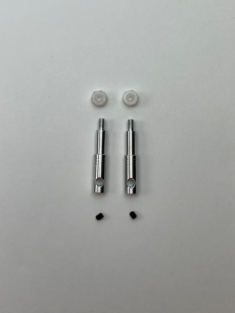 Team Associated RC10 7222 Wide Aluminum Front Inline Axles