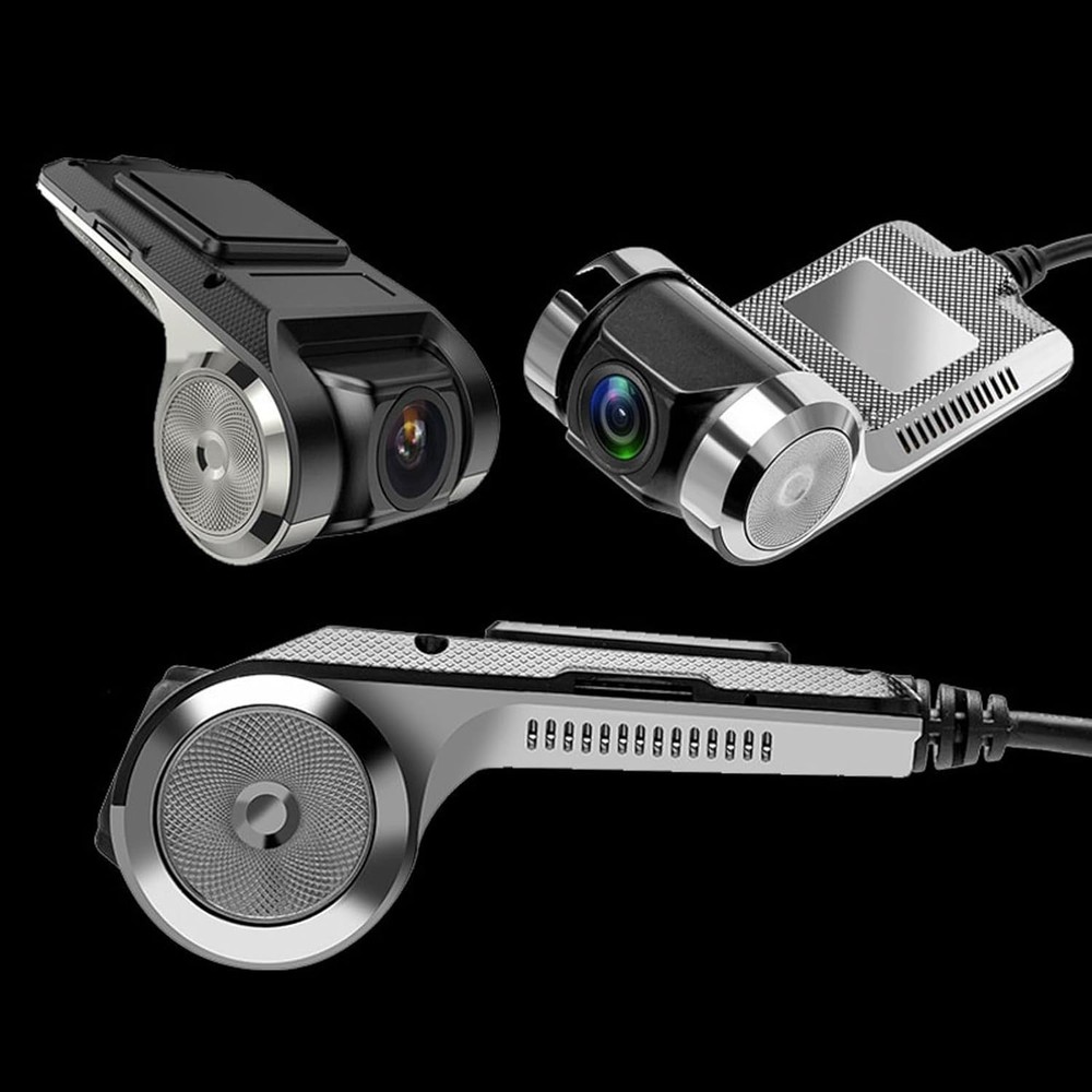 Enhanced Dual Dash Camera for Android - 170° View, Loop Recording & Night Vision