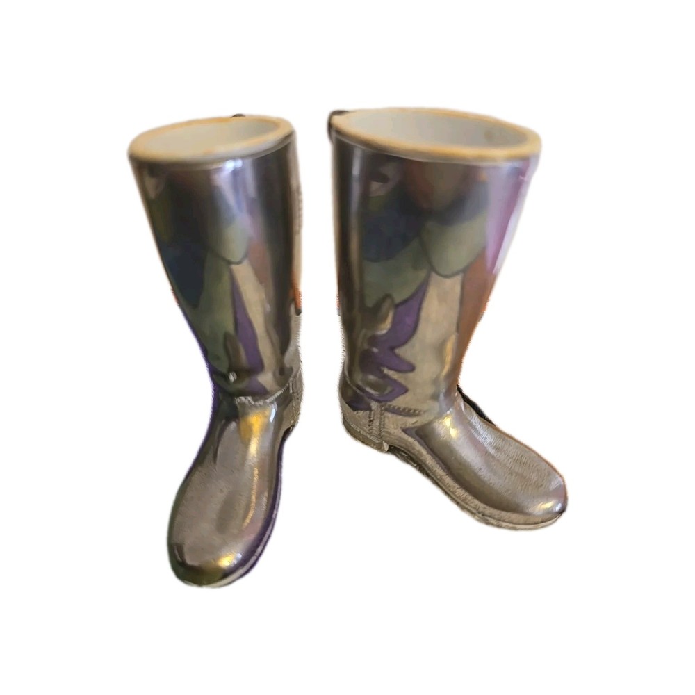 Silver Boot Shot Cups