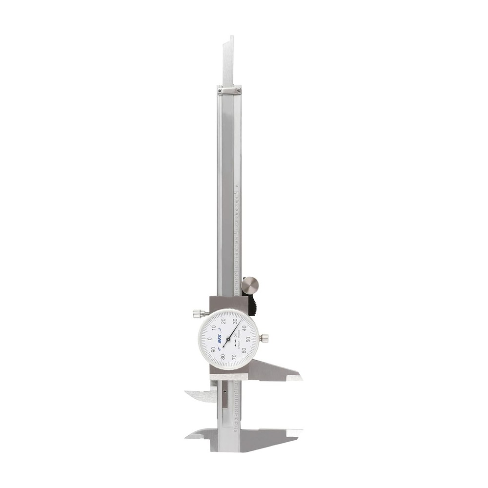 Professional 0-6" Dial Caliper with Fully Calibrated Shock-Proof Design and Case