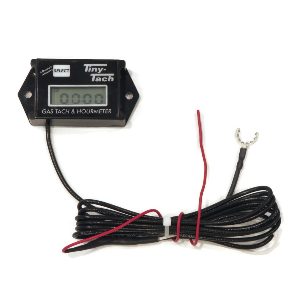 Tiny Tach TT2AM Digital Hour Meter Tachometer Adjustable Resettable Job Timer