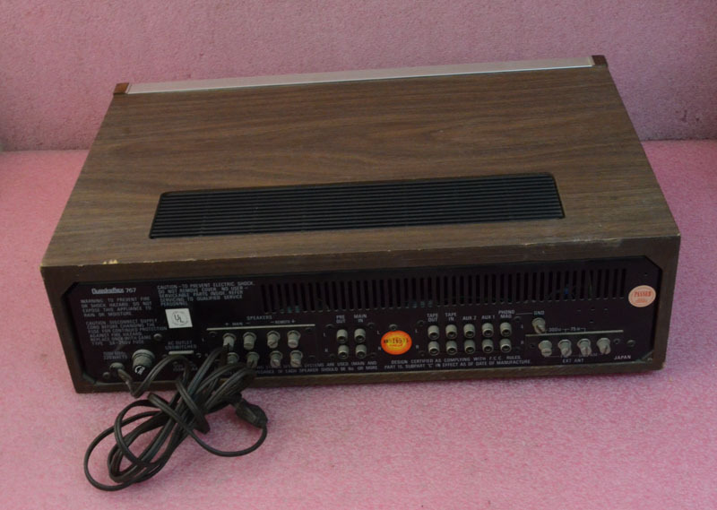 Vintage Quadrafex Amplifier Model 767.