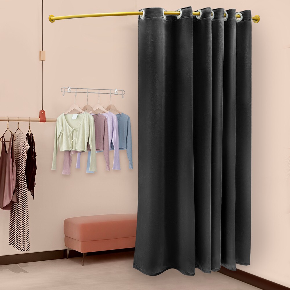 C-Shaped Privacy Protection Changing Room for Corners, Wall-Mounted Design