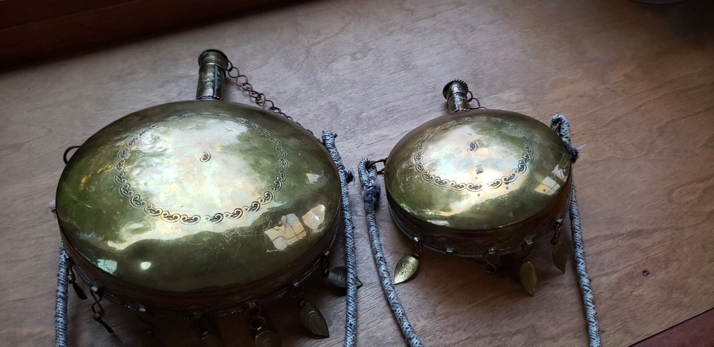 Vintage Western Camel Canteens
