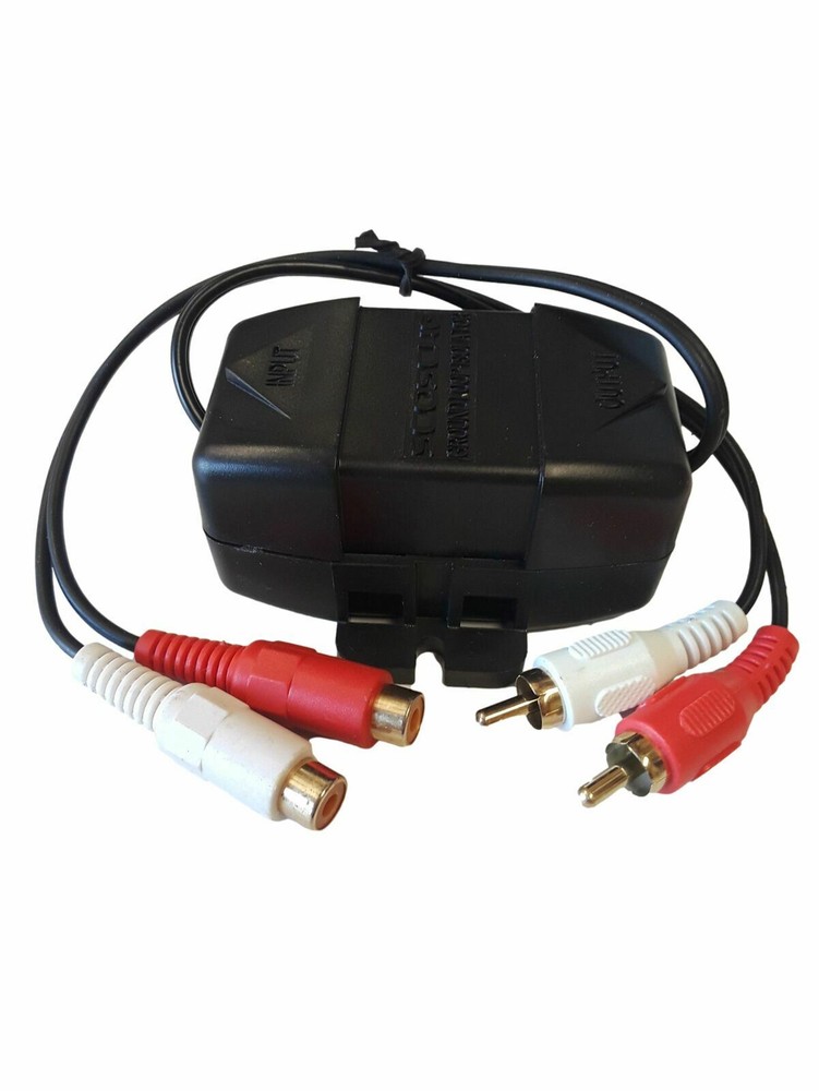 Ground Loop Isolator RCA ES034 Amp Signal Noise Elimination