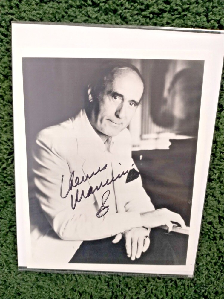 Signed Henry Mancini 8 X10 Photo