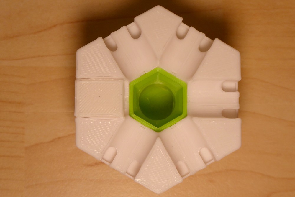 Gravitrax Compatible Dropper Extension; 3D Printing