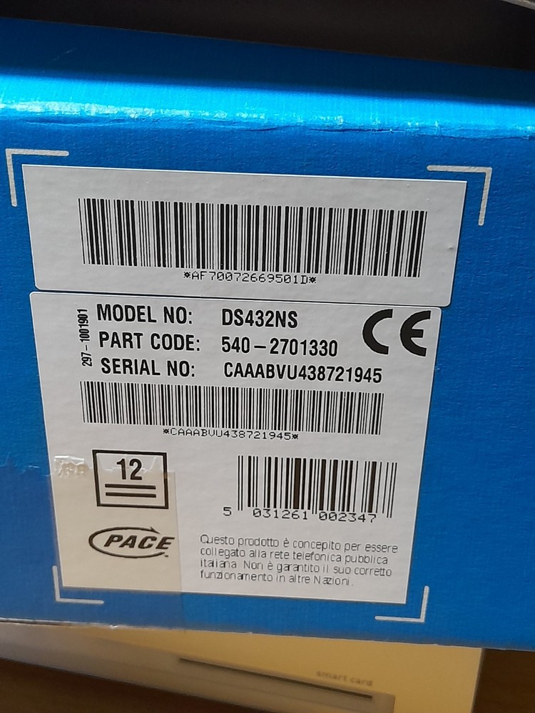 SKY DIGITAL DECODER MODEL DS432NS