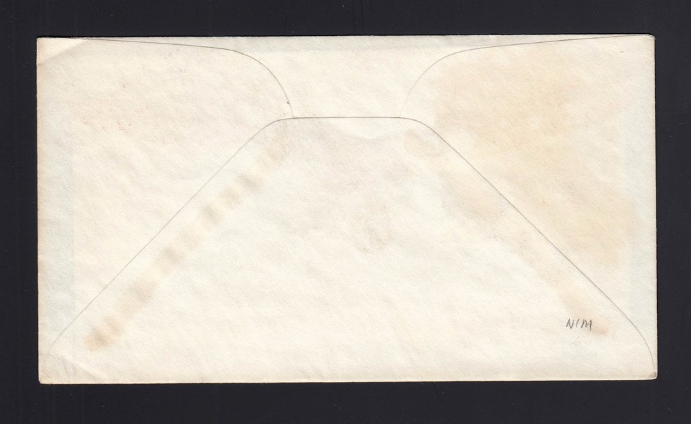 FDC: #1130 1959 4c Silver Centennial - E.H. LEWIS Silk Screened Cachet