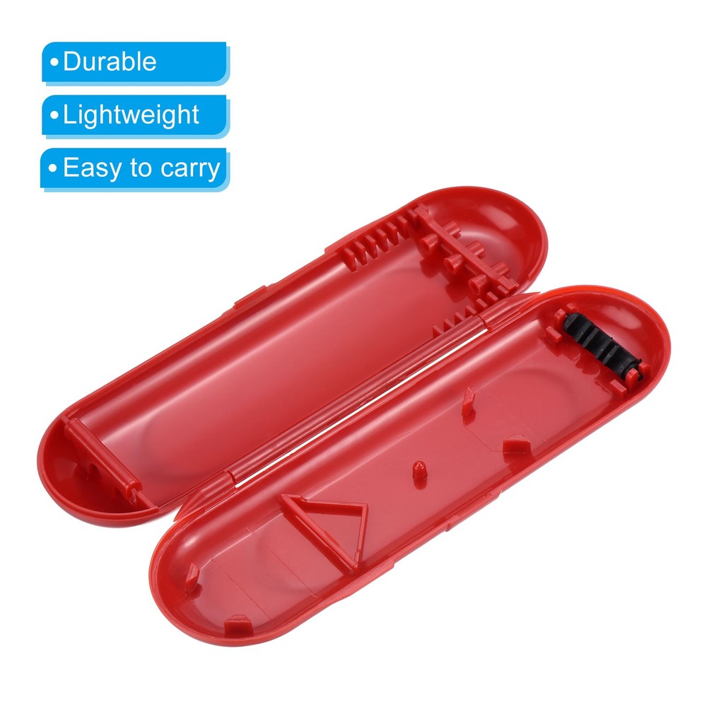 Portable Nylon Dart Storage Box, 2 Pack Dart Case Holder Keep Dart Secure, Red