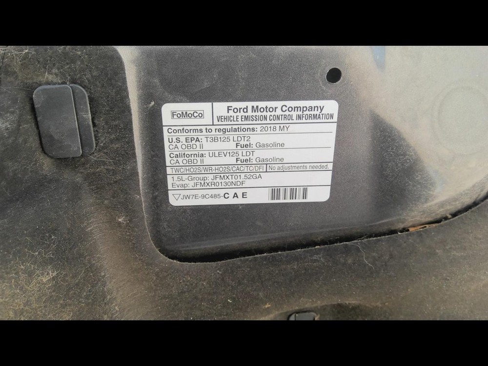 A/C Selector Switch fits 2018 Ford Escape front automatic temperature cont