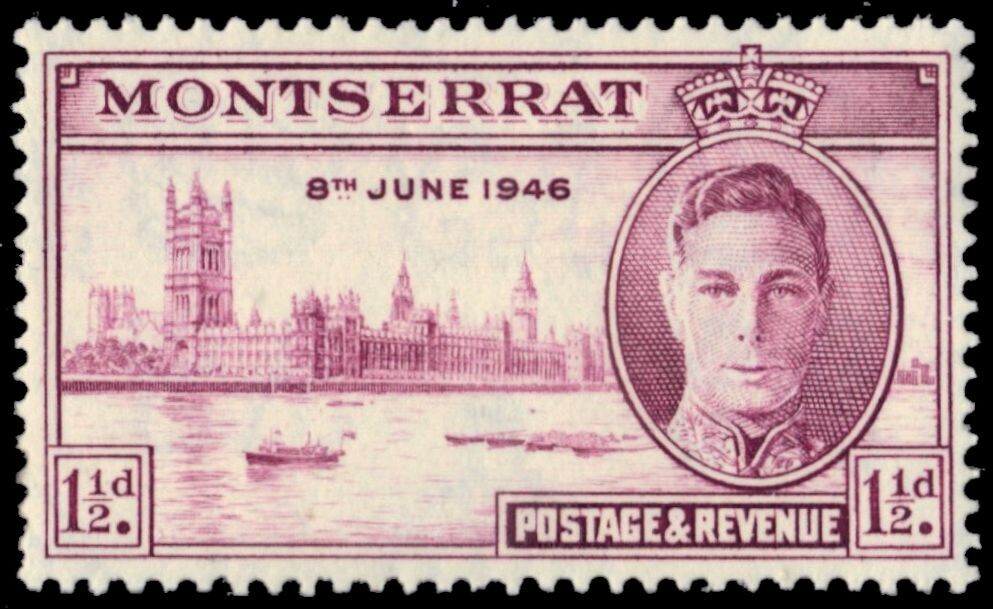 MONTSERRAT 104 - King George VI "Peace-Victory" (pb48448)
