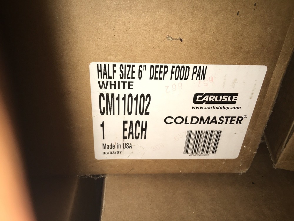 Cold Master Deep Food Pan