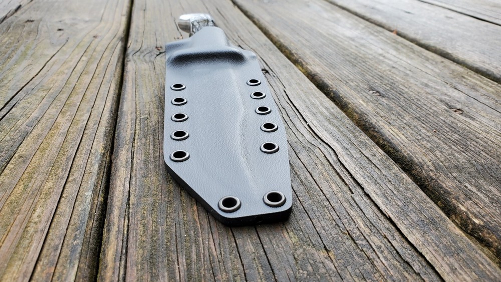 Kydex sheath for BUCK " 119 " knife, pancake, (BK)