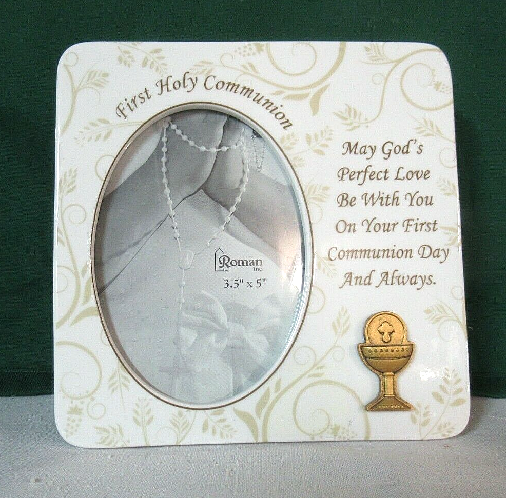 1st Holy Communion Porcelain Frame