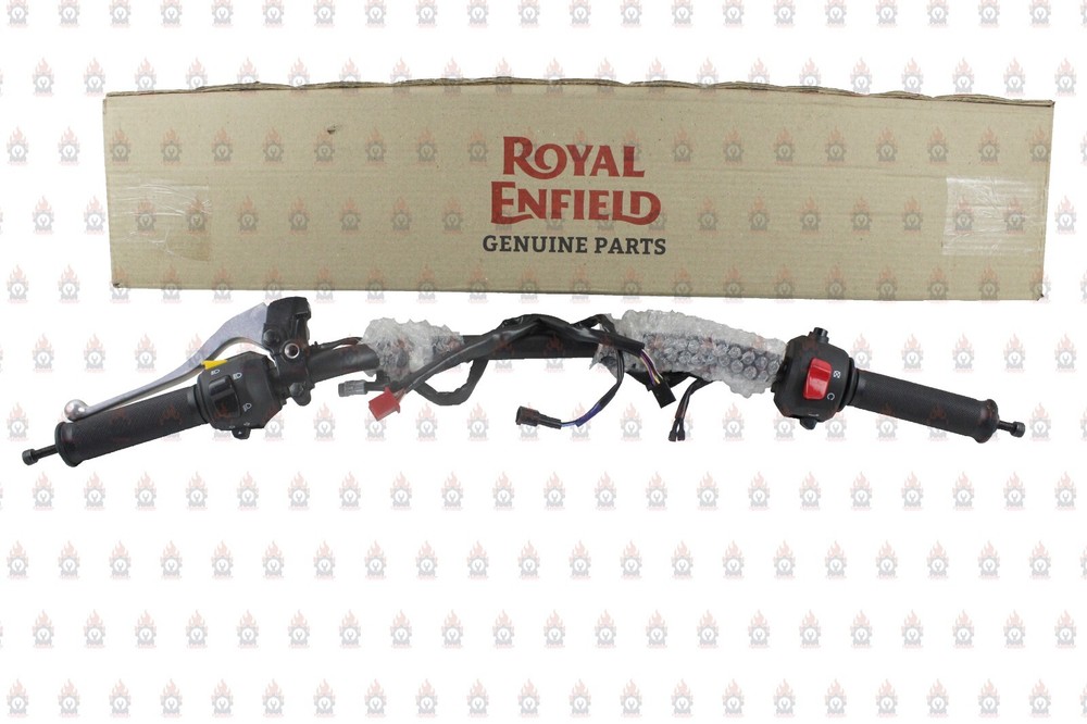 Royal Enfield "Black Handle Bar Assembly for Scram 411"