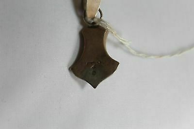 VINTAGE-STERLING-silver-Green-Stone-Pendent